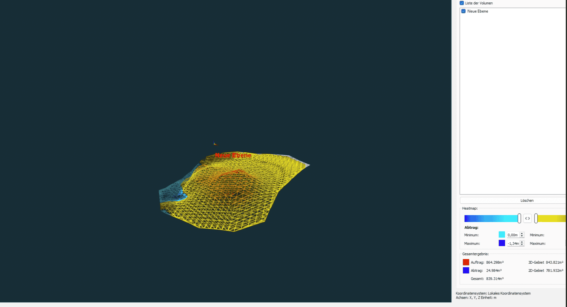 volumen-kubatur-berechnung AeroSurvey Kamil Lagun